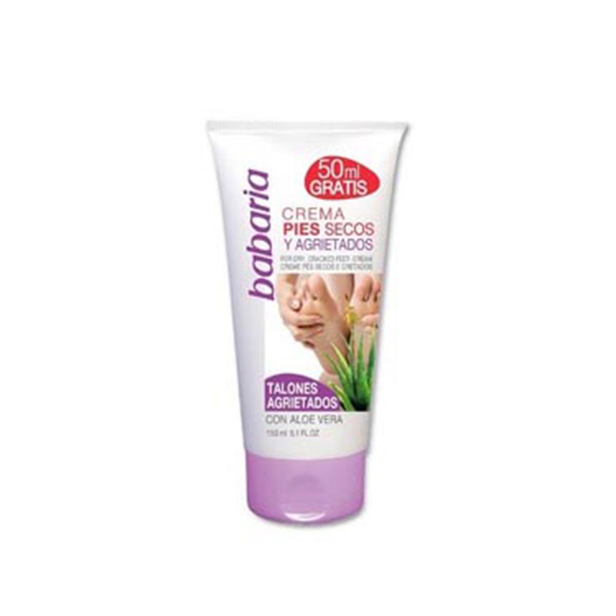 Babaria Aloe Vera Crema Pies Secos Y Agrietados 150Ml